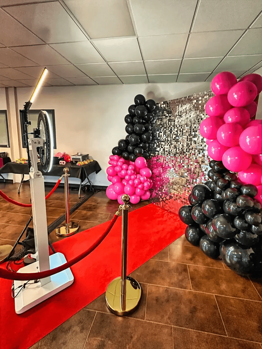 SelfyBox Pro décoration événementielle Happy Birthday