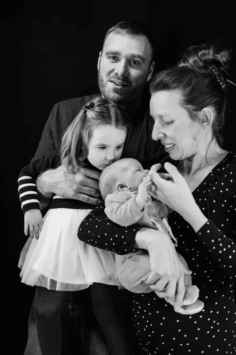 Famille avec nouveau-né